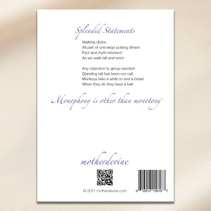 100th Monkey Greeting Card
