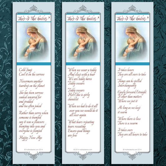 Blue Bookmark Collection