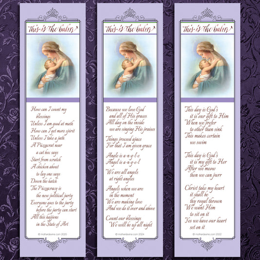 Purple Bookmark Collection