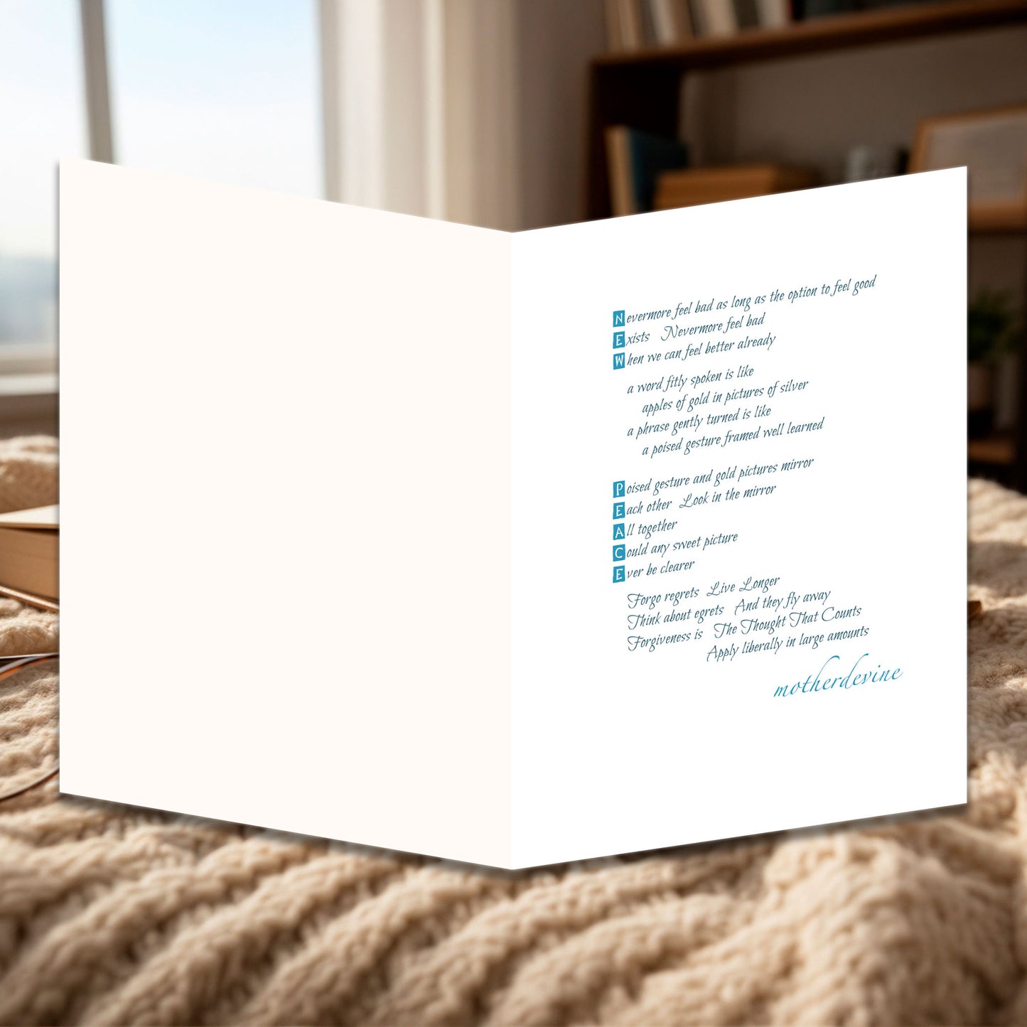 Egret Greeting Card