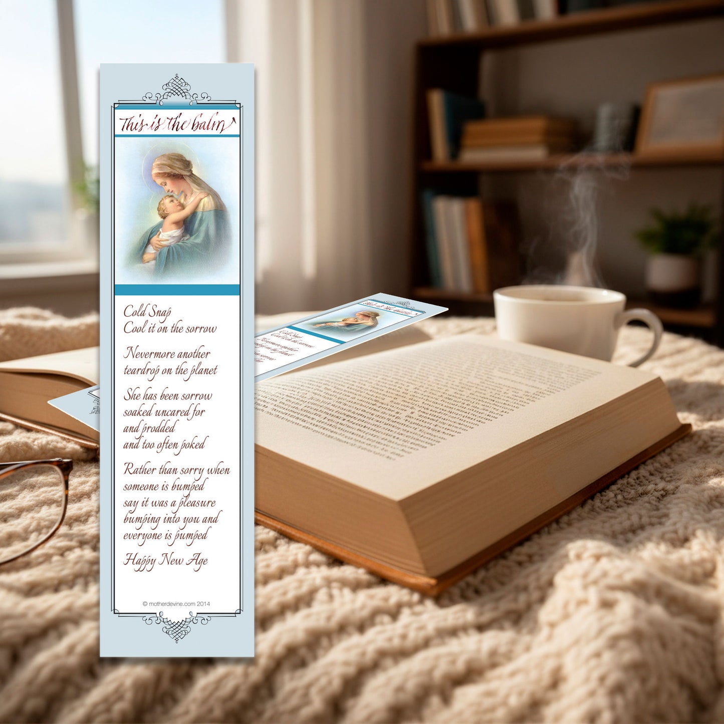 Happy New Age Bookmark