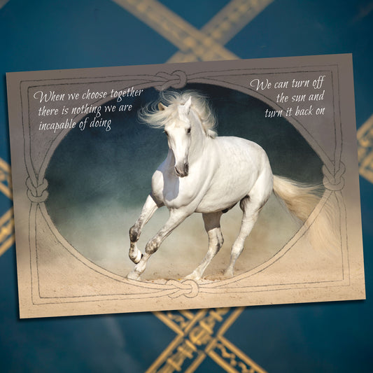 Horse Greeting Card