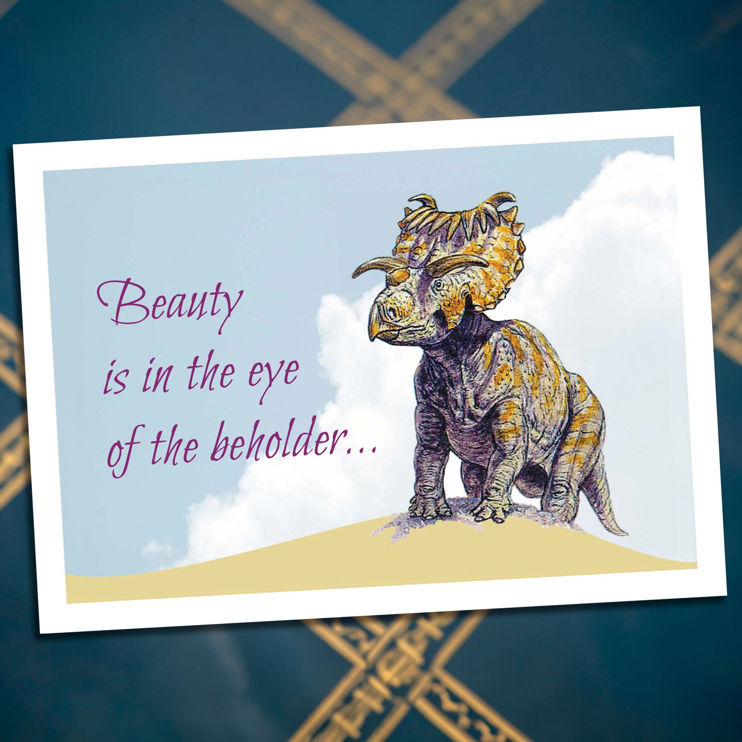 Kosmoceratops Greeting Card