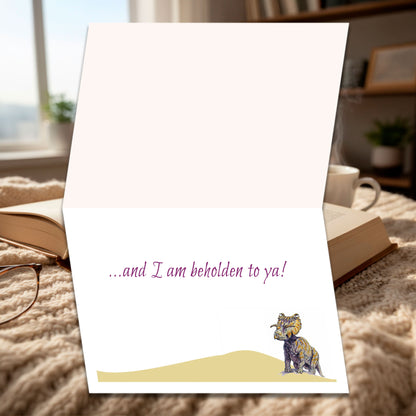 Kosmoceratops Greeting Card