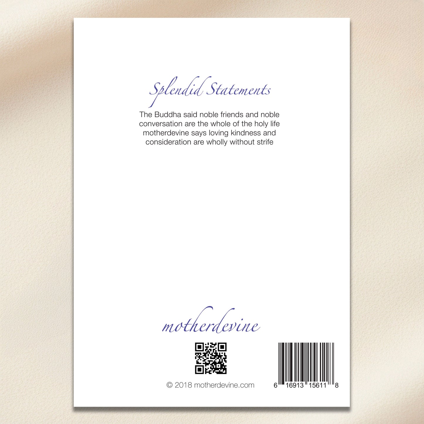 Metta Sutta Greeting Card