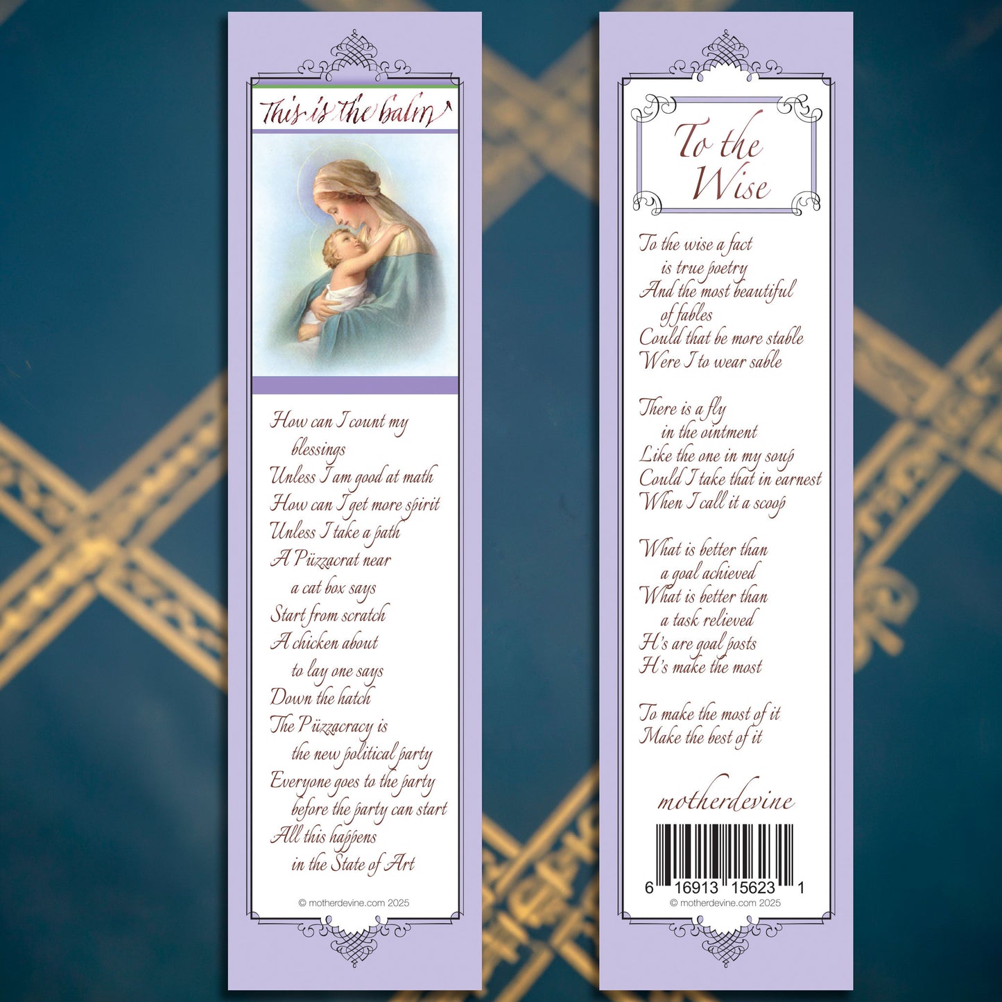 Count My Blessings Bookmark